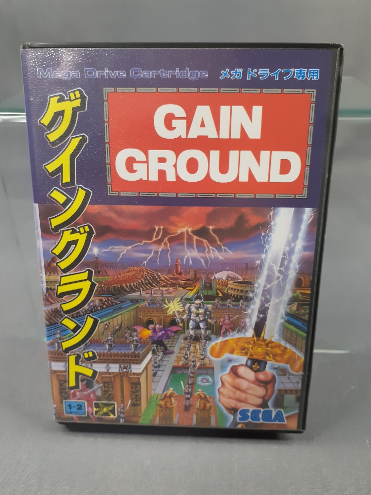 SEGA MEGADRIVE MEGA DRIVE MD GAIN GROUND NTSC-J Japanese version Boxed
