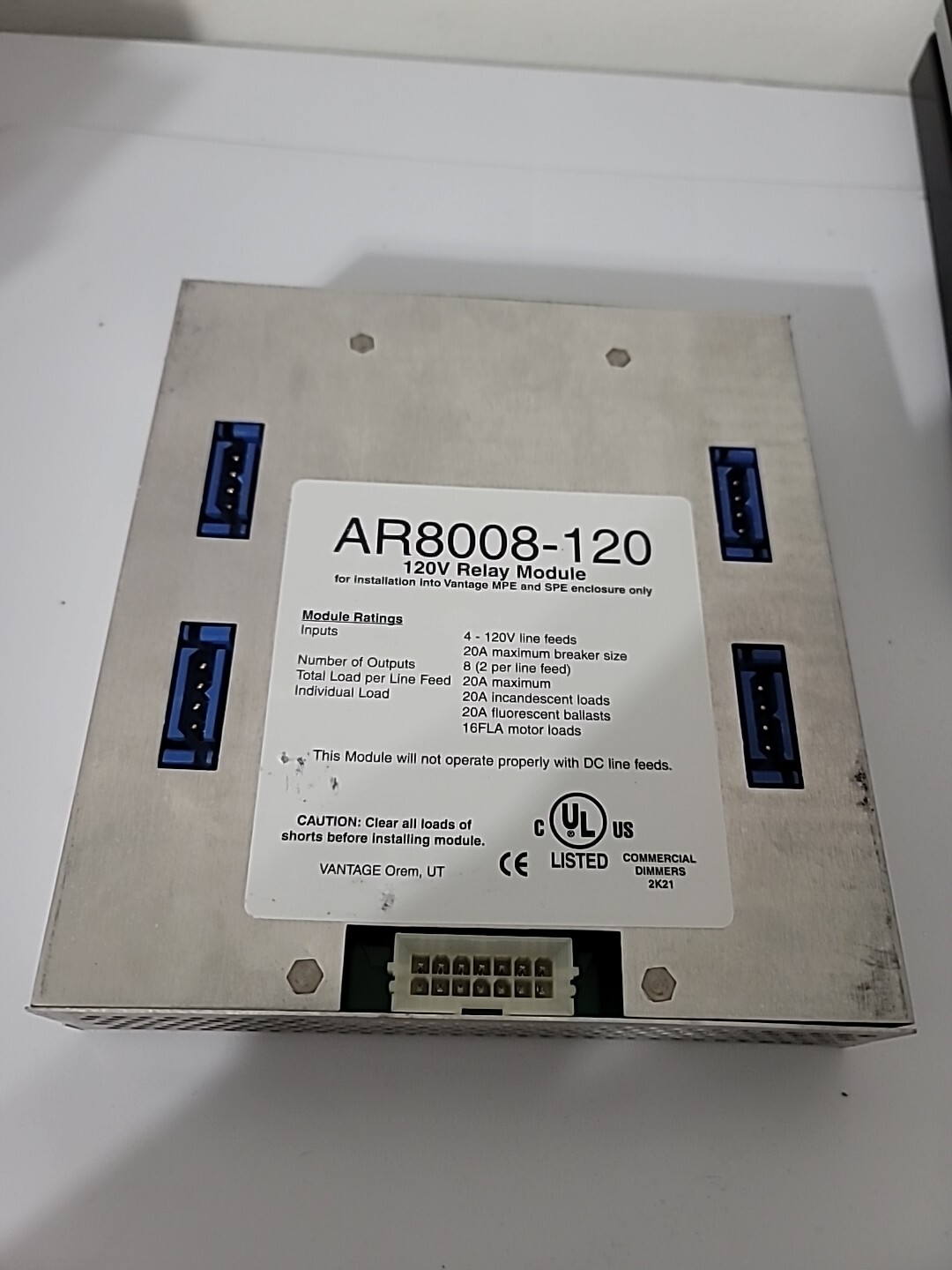 Vantage Module  AR8008-120  120V Relay module