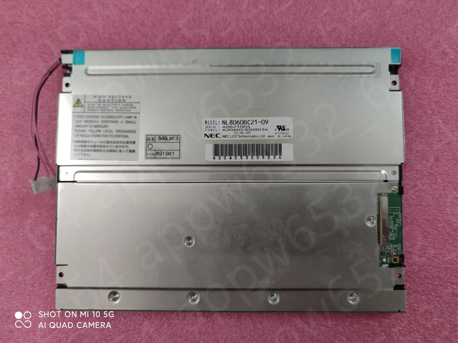 NL8060BC21-09  8.4-inch   800*600  LCD screen panel, fast shipping