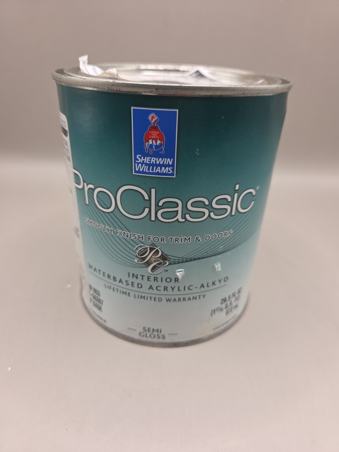 1 Qt Sherwin Williams Proclassic Interior Semi-Gloss Color 2025 Mountain Laurel