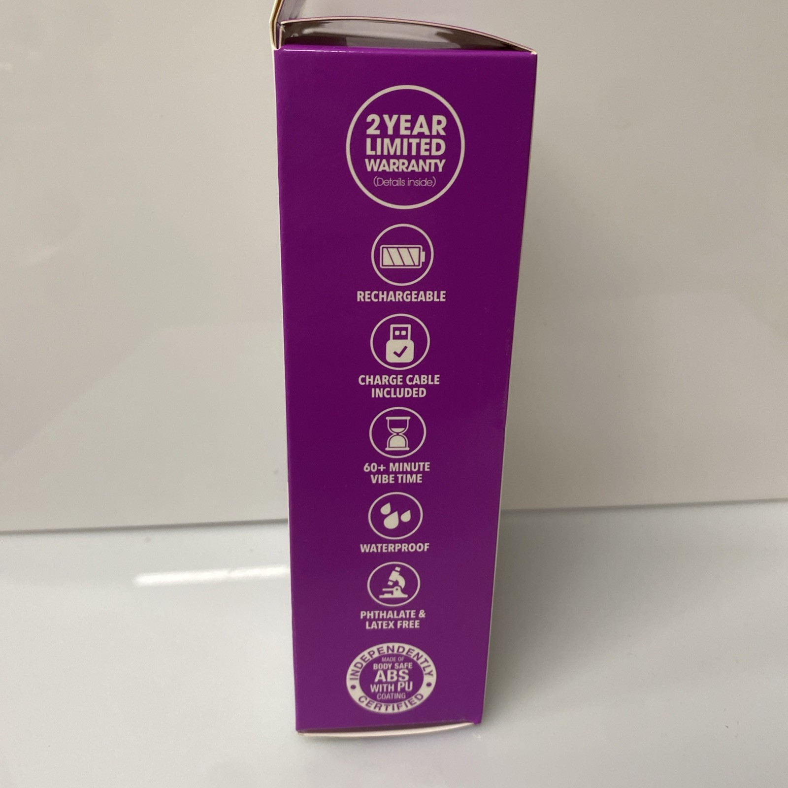 Screaming O Charged USB super Powered Vibration Positive -Purple