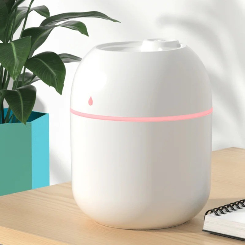 Mini USB Portable Air Humidifier Quiet Cool Mist Water Drop Desktop Diffuser Hom