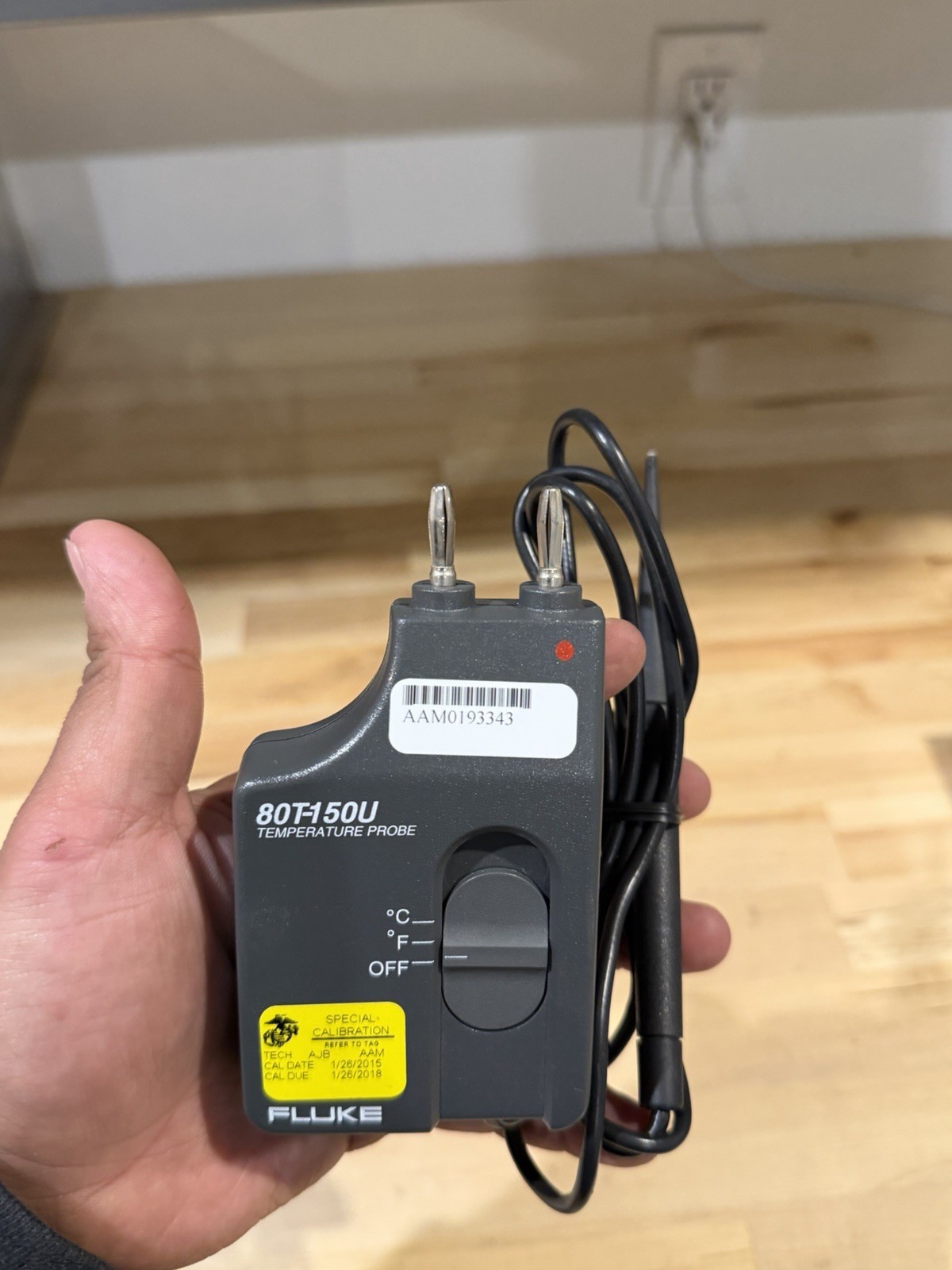 FLUKE 80T-150UA TEMPERATURE PROBE (TESTED) SHIPS FAST