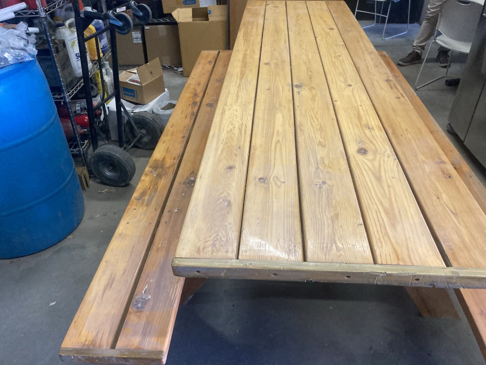 Custom Wood Picnic Table