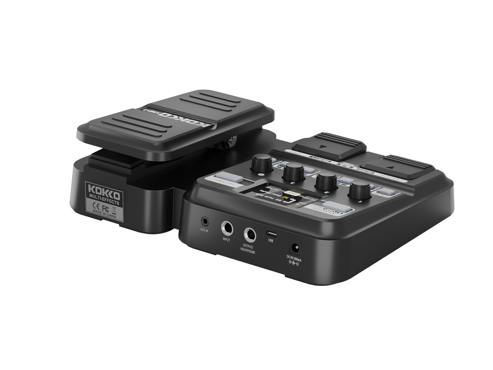 KMF-1 Multi Effects Guitar Pedal, 18 Amp/Cab Guitar Effects Processor with 77...
