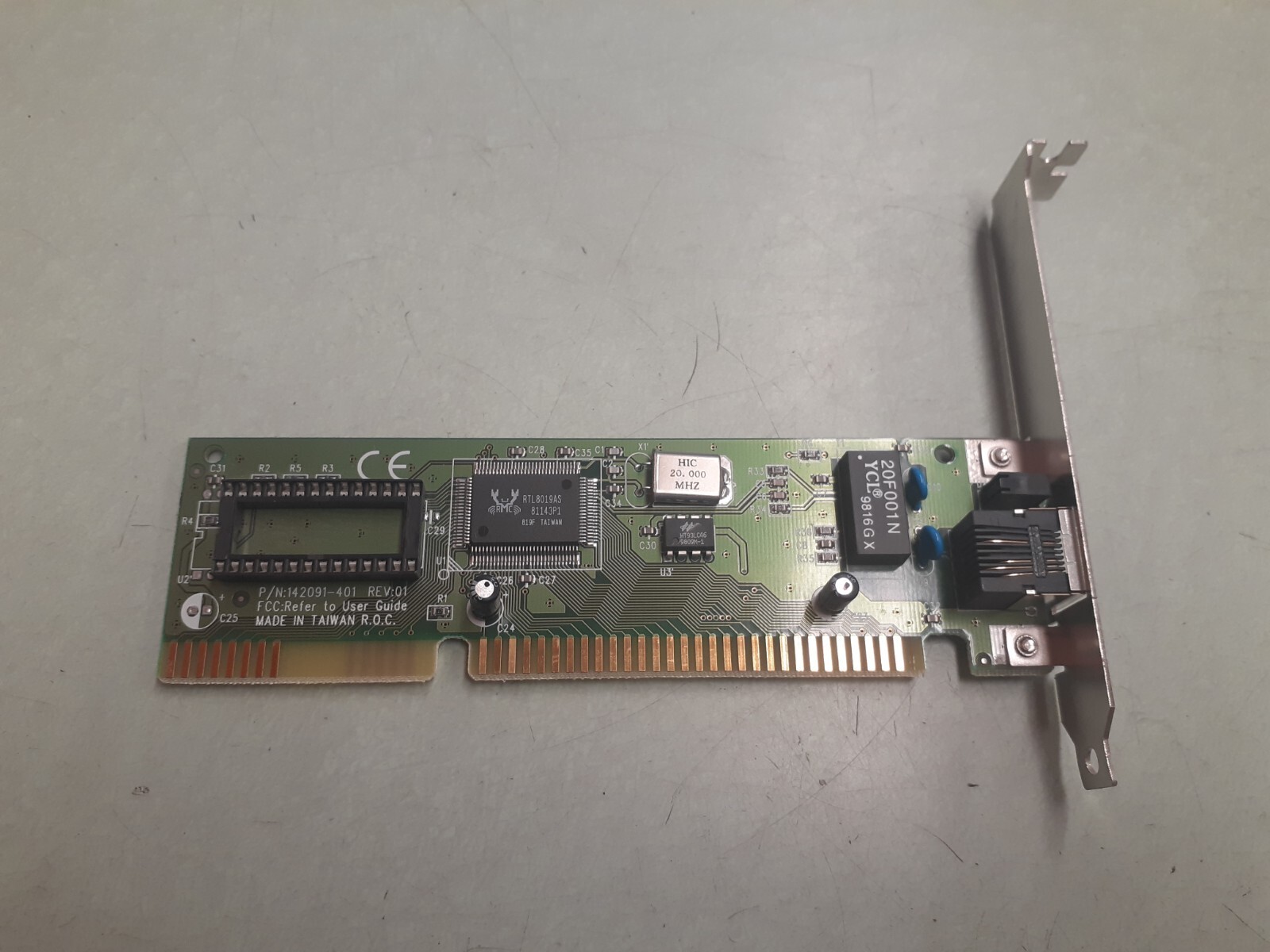 FCC 142091-401 REV01 Ethernet Network Adapter 670911+100