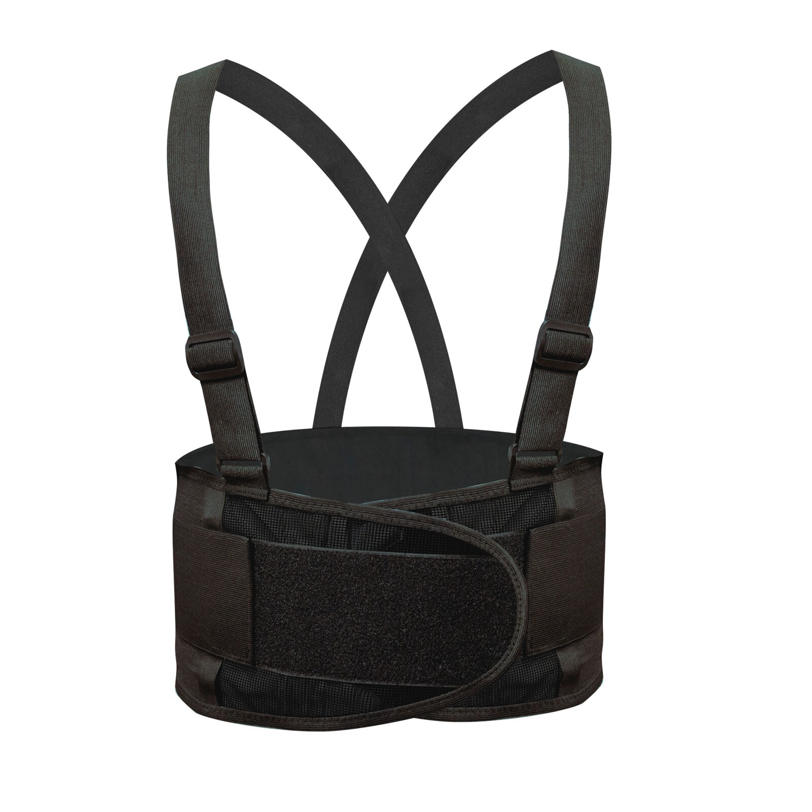 Lifting Support Weight Belt, Lower Back Brace Protects, Black (Pack of 1)