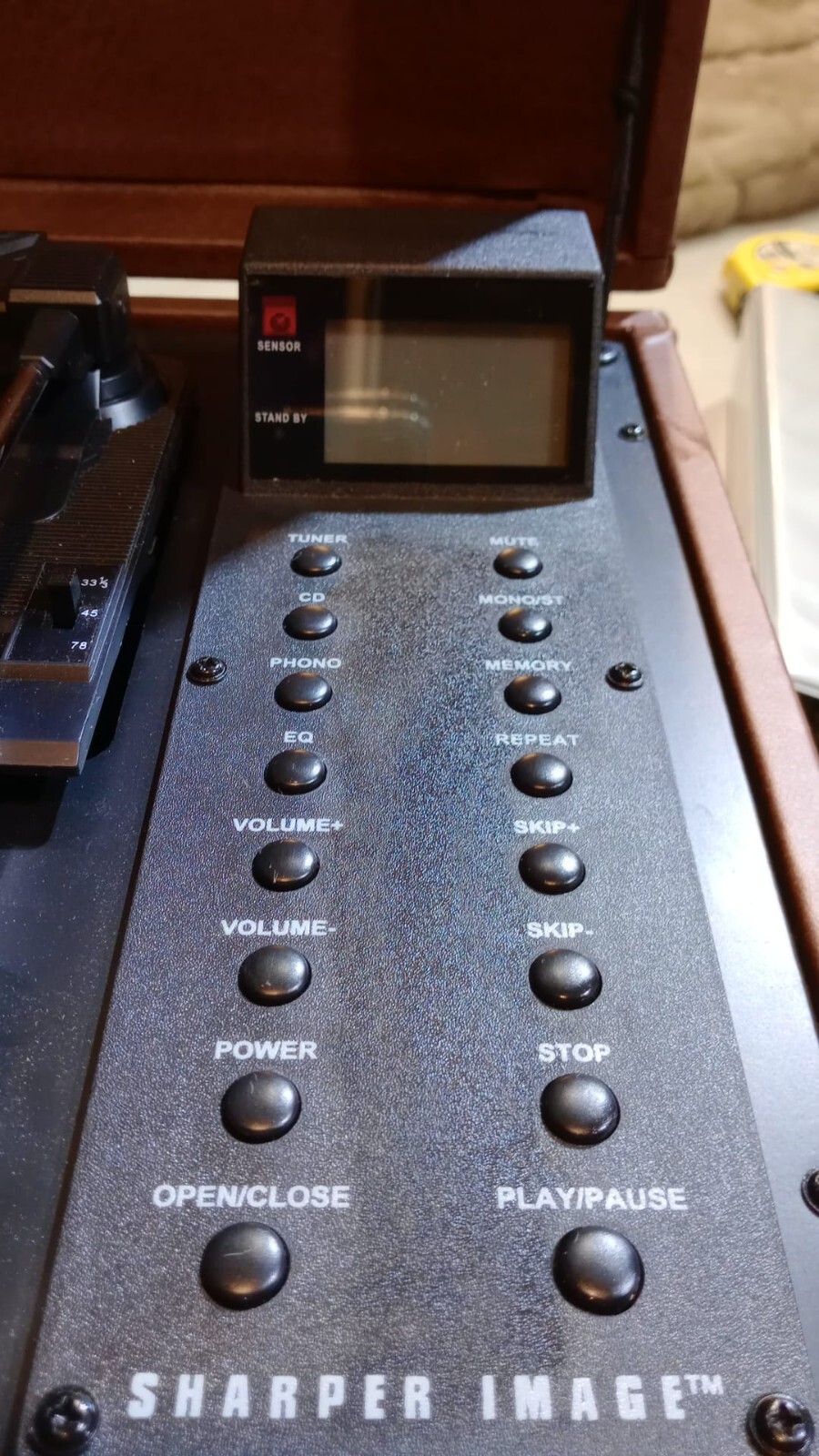Sharper Image Stereo CD/VinyI Record Player Model ZI162