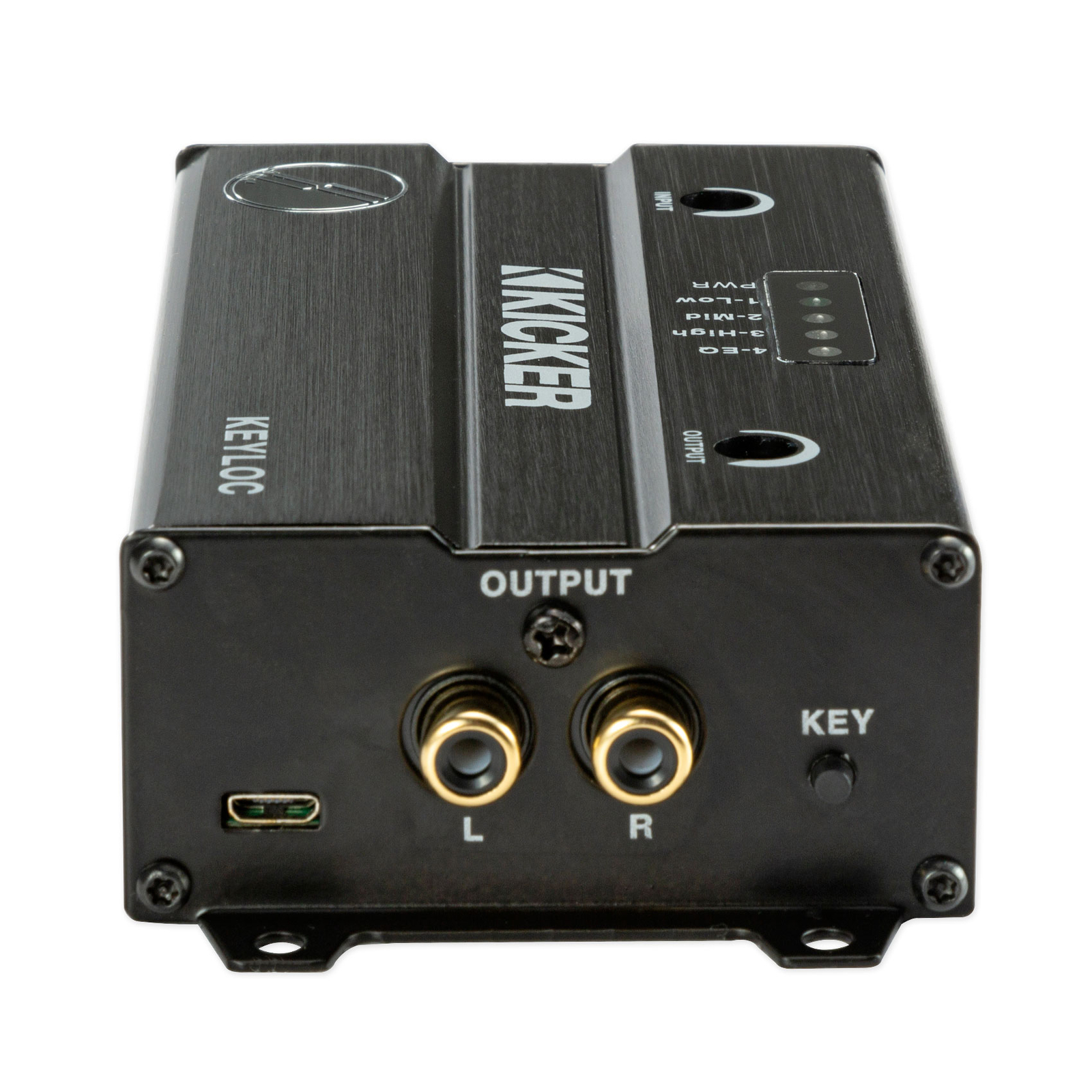 KICKER KEYLOC DSP Smart Powered Line-Out Converter 47KEYLOC+Bluetooth Speaker