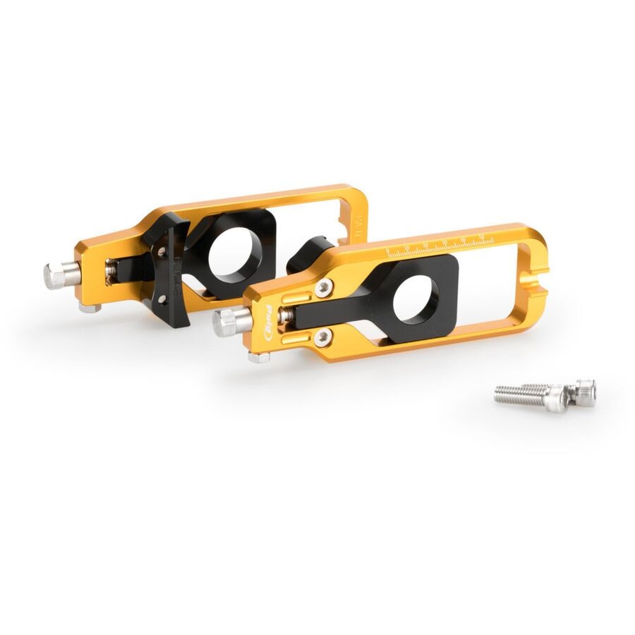 Puig Chain Tension Adjuster - Gold 20695O