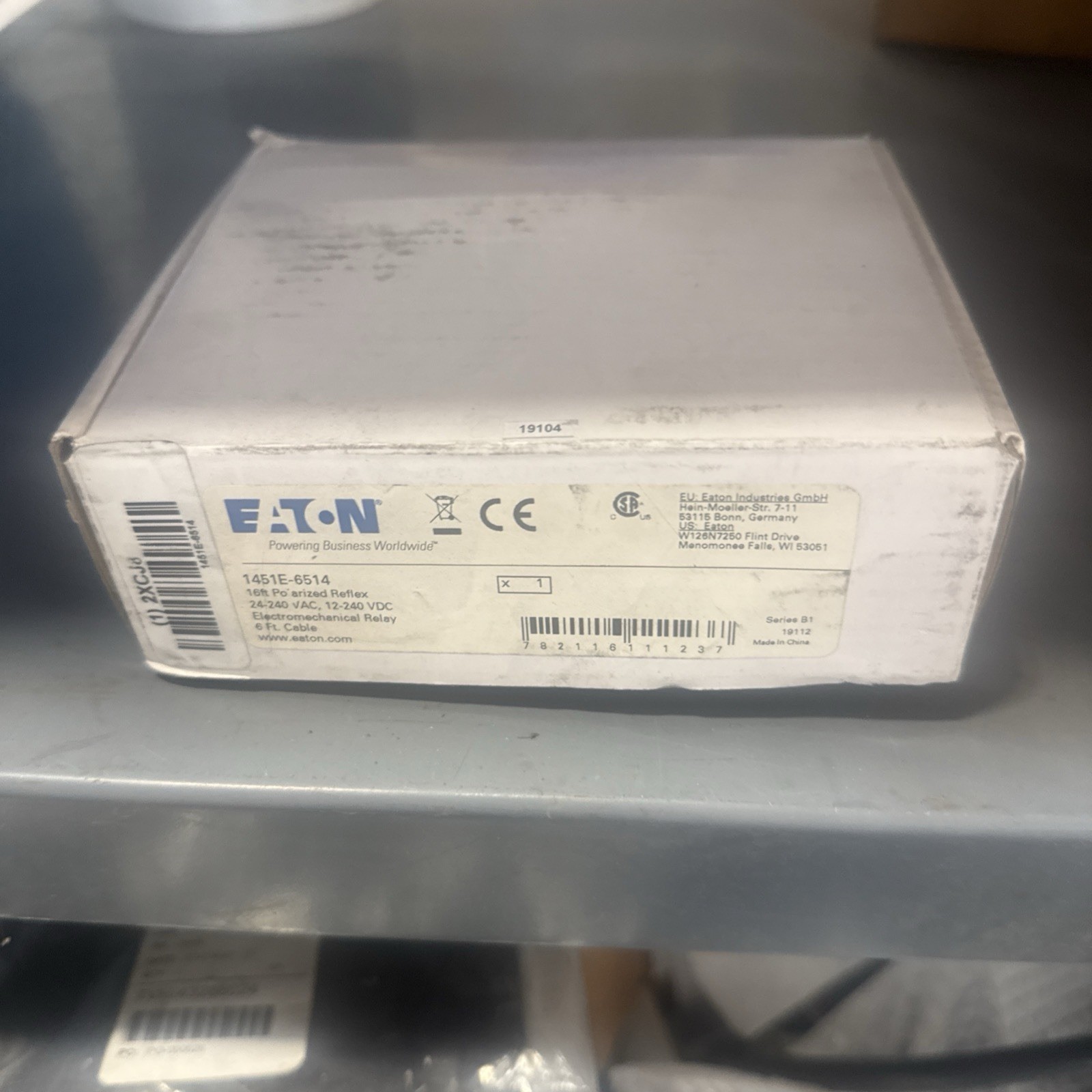 Eaton 1451E-6514 Photoelectric Sensor - New