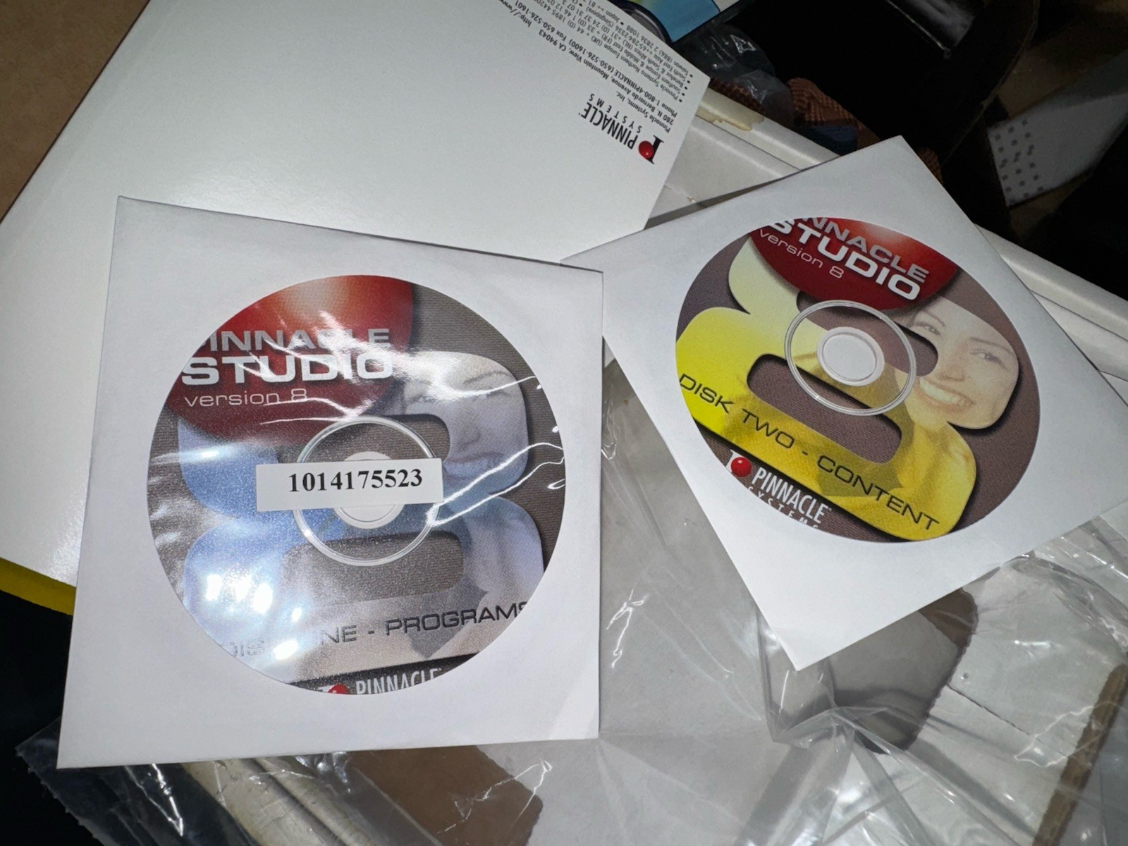 Vintage 2002 Pinnacle Studio Version 8 Video Editing Software Windows98SE +