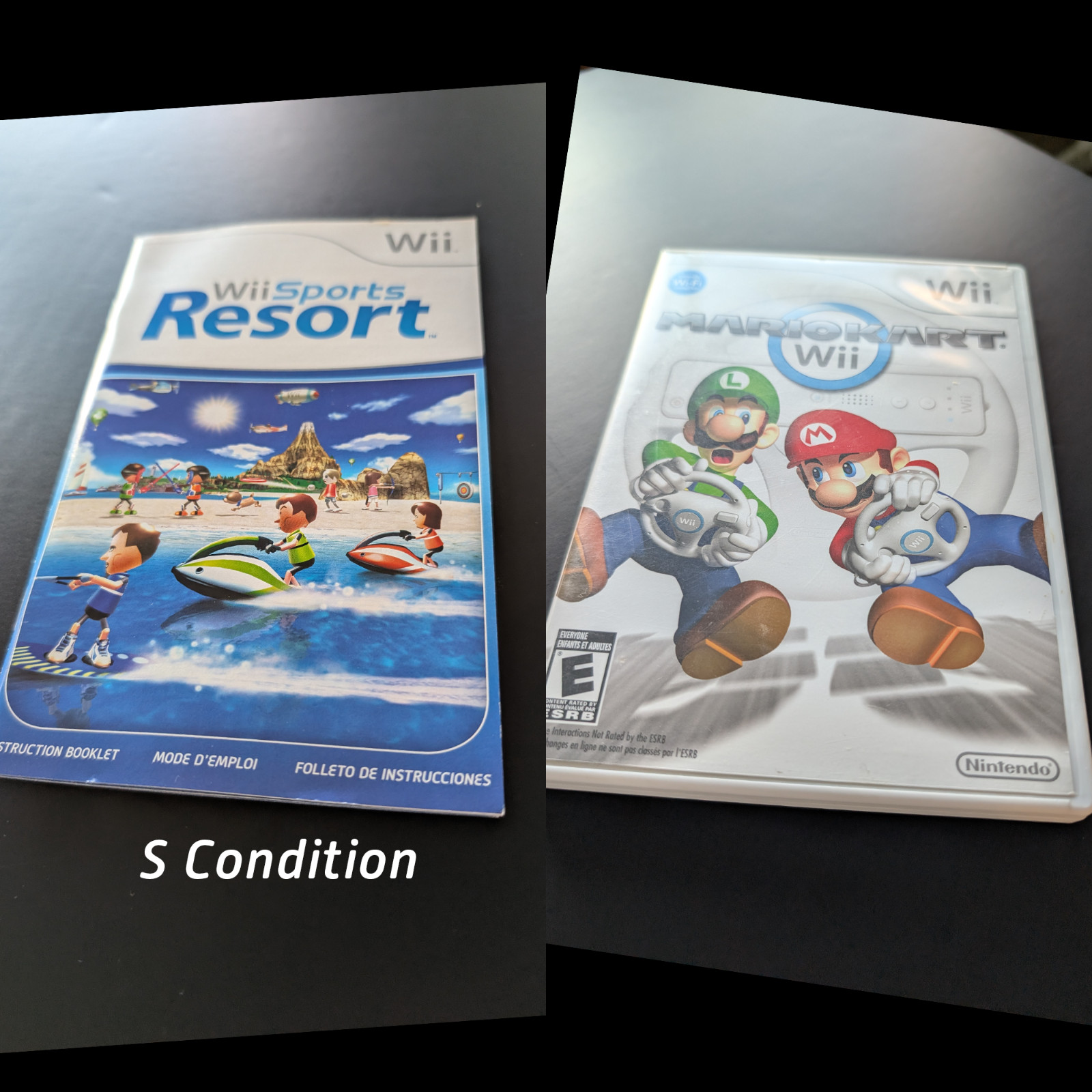 Super Paper Mario Nintendo Wii CASE MANUAL INSERTS ONLY Authentic Guaranteed