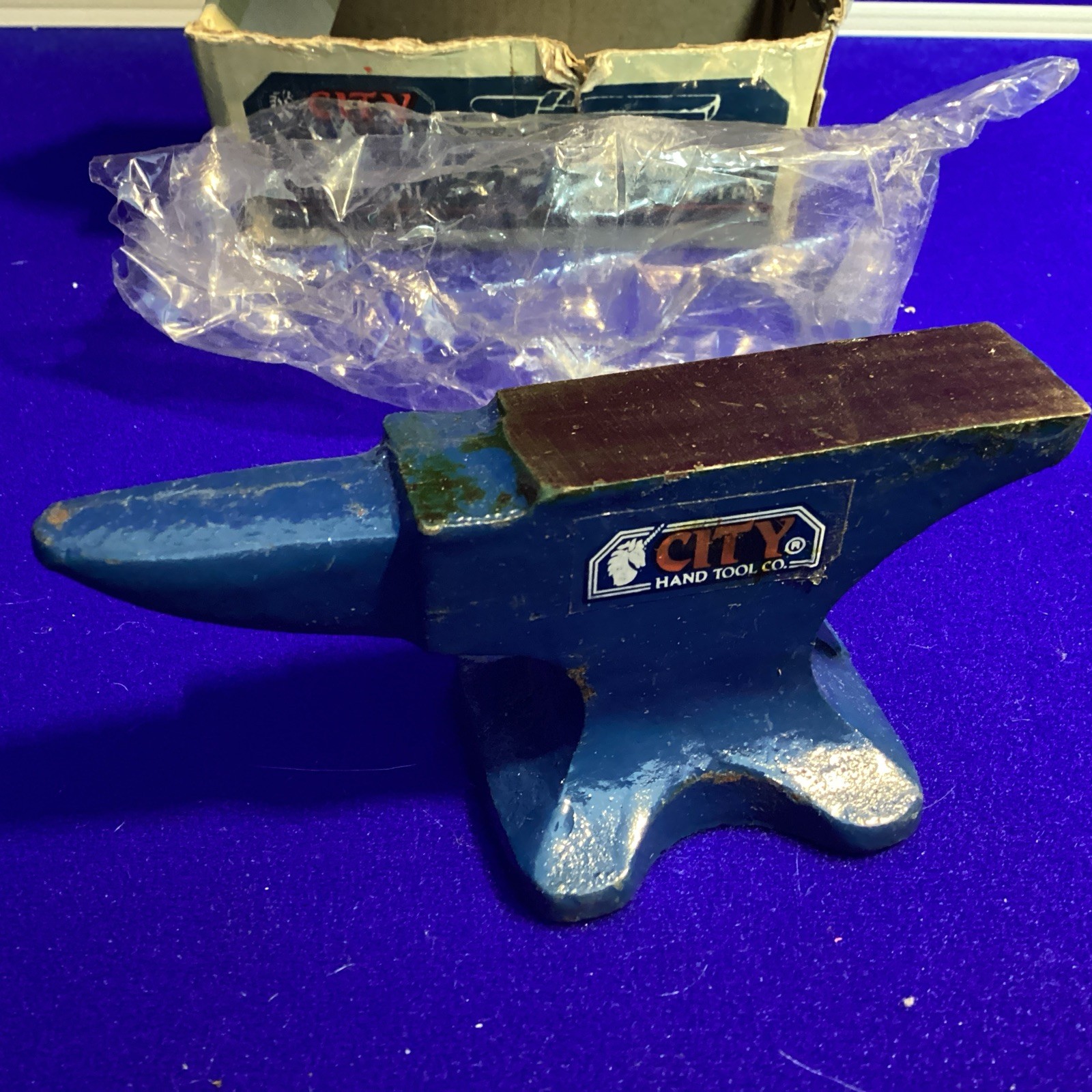 mini jewellers anvil by city 4 inch new boxed