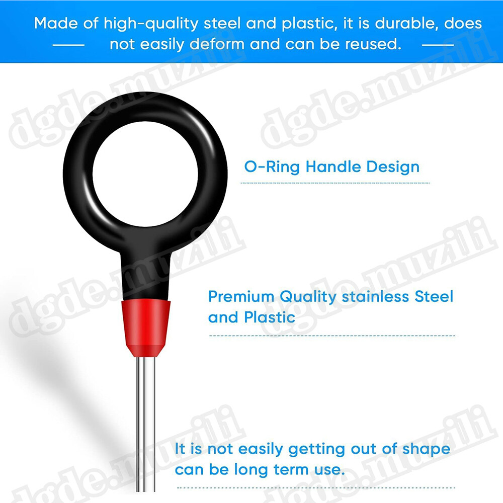 82pcs Pin Ejector Wire Kit Extractor Connector Puller Car Terminal Removal Tool