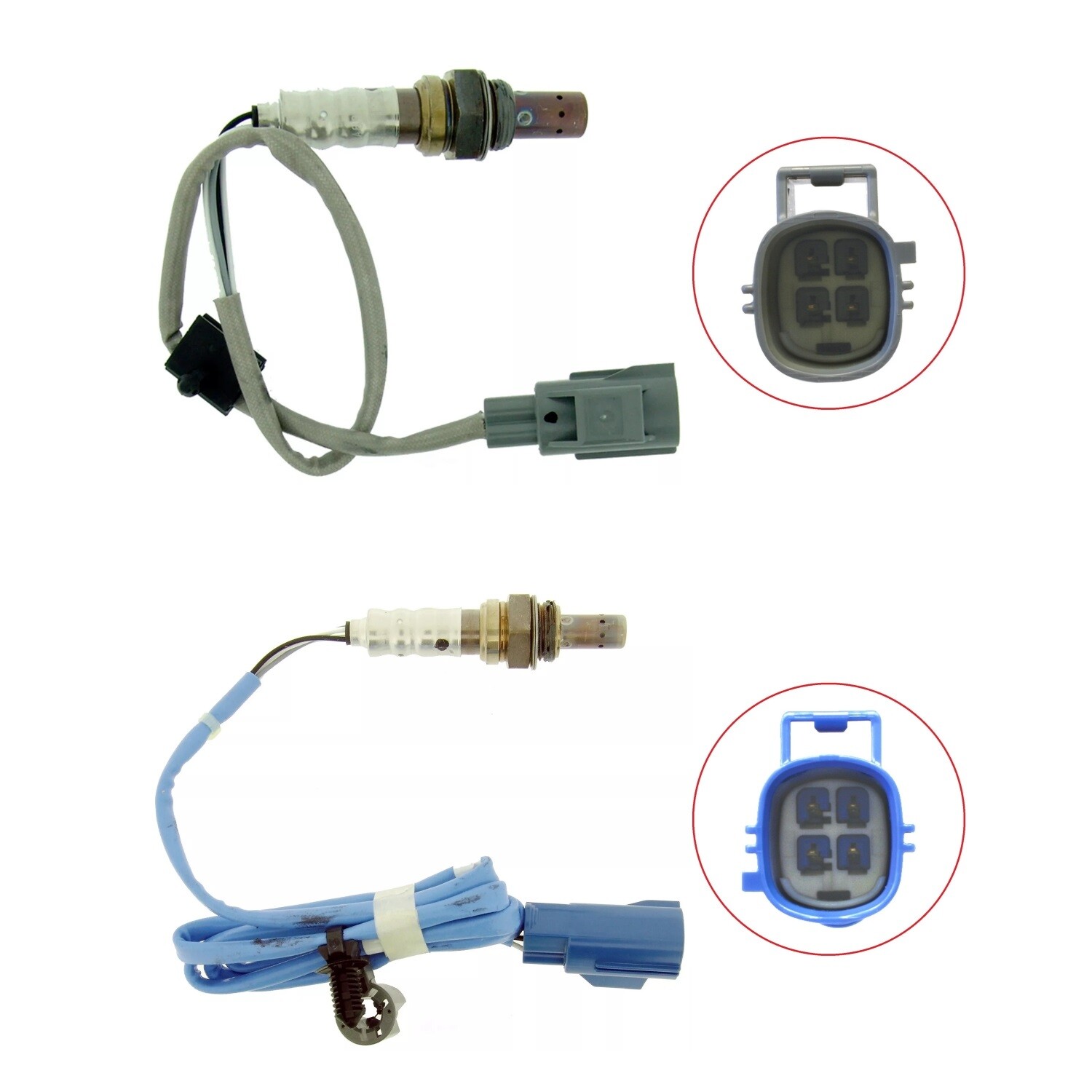 2x Upstream+Downstream Oxygen Sensor For Ford Transit Connect 2.0L L4 2010-2013
