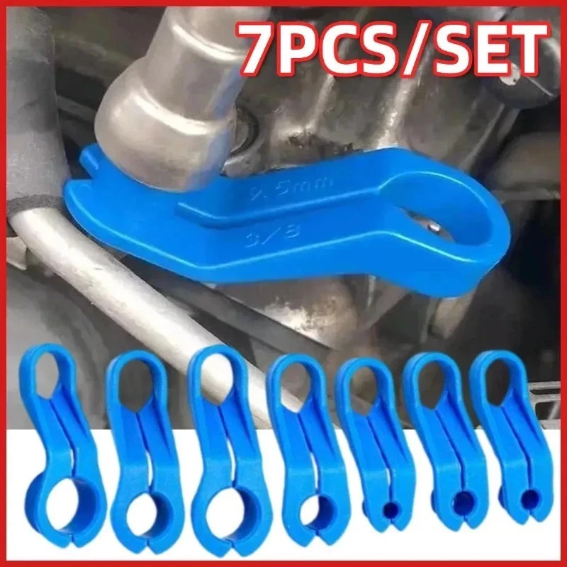 Set Plastic Car AC Line Quick Disconnect Tool Fuel Line Removal Tool 7 Size