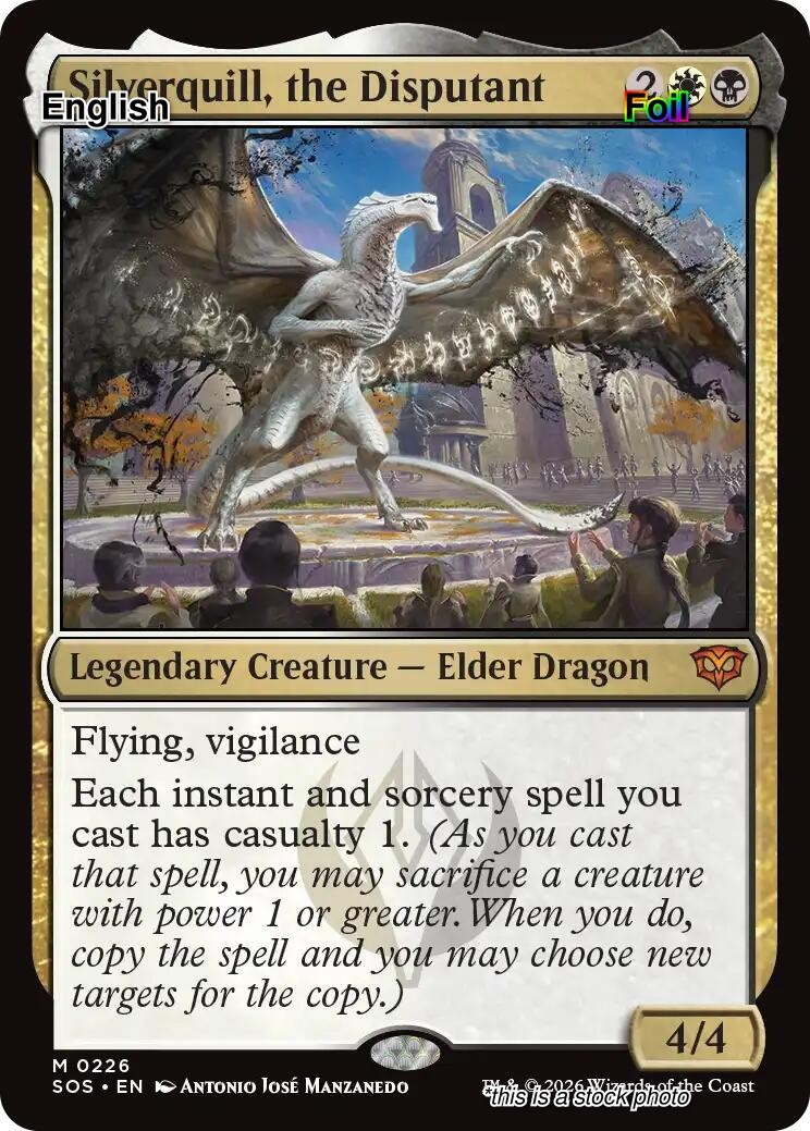 Silverquill, the Disputant EN [SOS - 226] - NM [Foil] TCG MTG