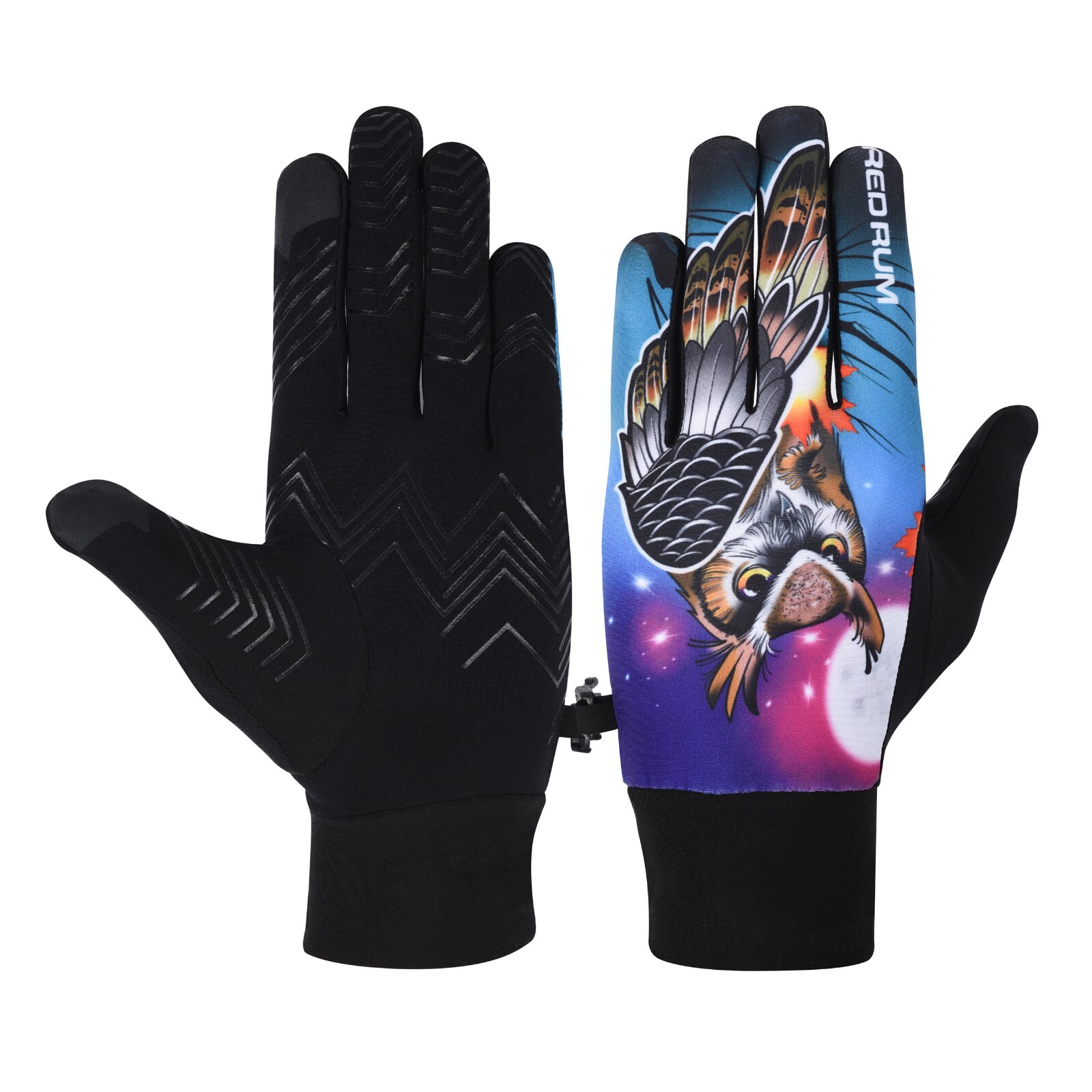 RedRum Winter Cycling Running Field player gloves 4 Men Kids Junior Boys Driving