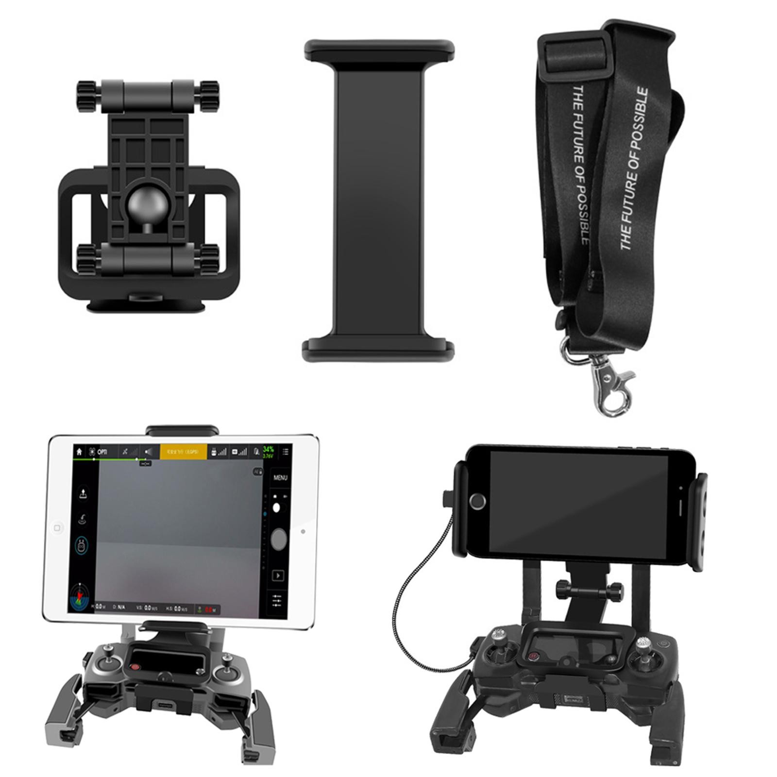 Tablet Phone Holder Remote Control Bracket For DJI Mavic 2 Pro Zoom Drone
