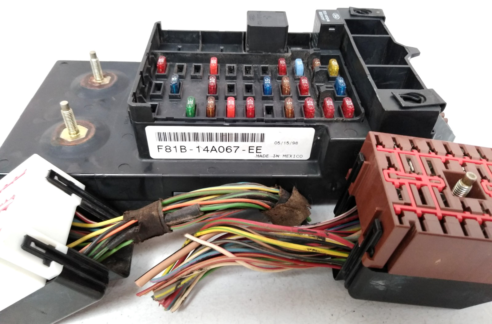 Parts 1997 1998 1999 Ford F250 F350 Fuse Box Super Duty Superduty Relay OEM G16