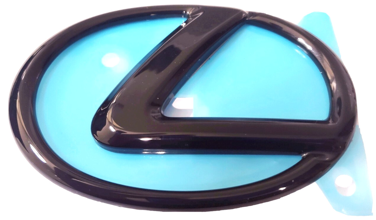 FITS LEXUS GS350 EMBLEM REAR PEARL BLACK TRUNK W ALIGN PIN 15 16 2017 18 19 20