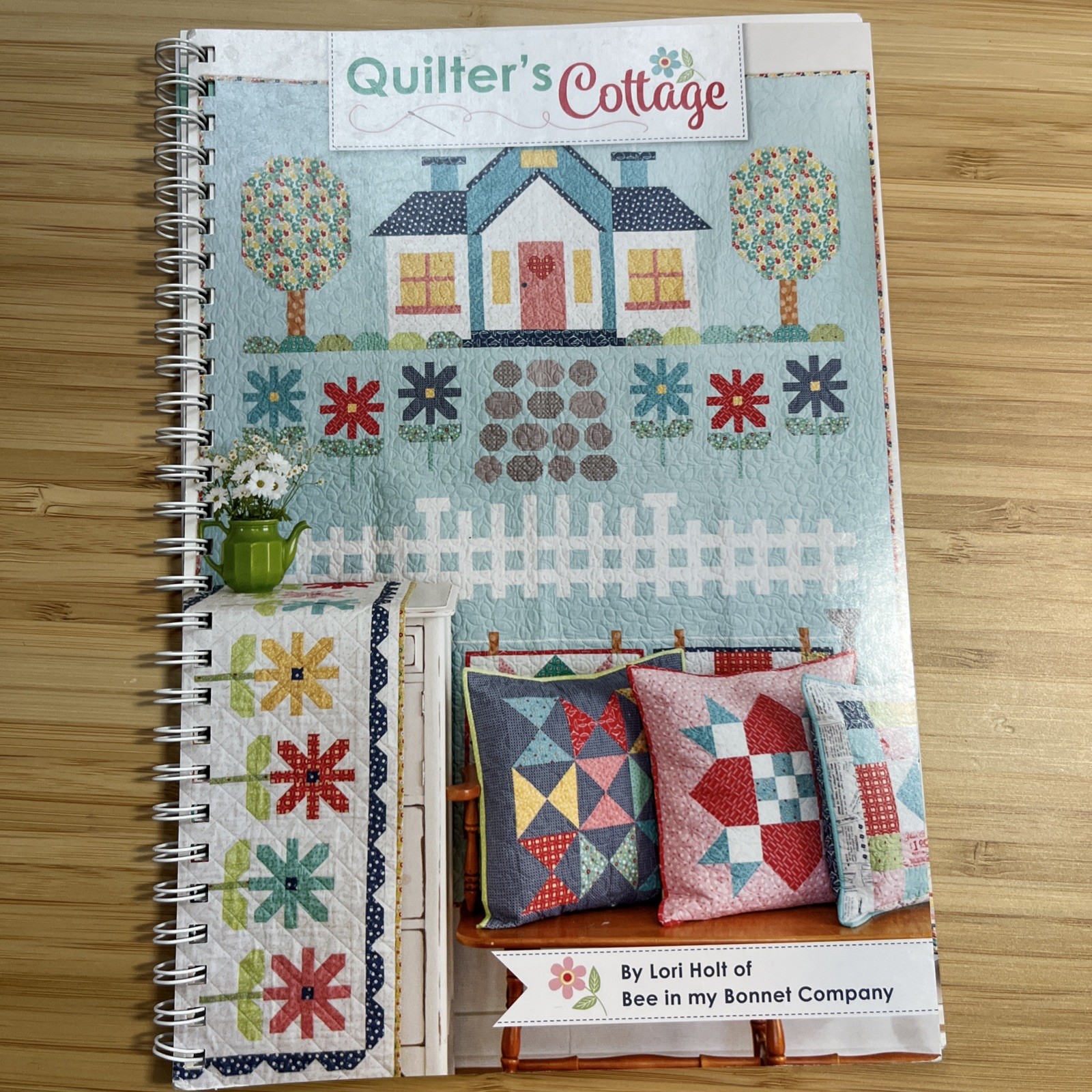 Quilter's Cottage Quilt Book by Lori Holt of Bee in my Bonnet