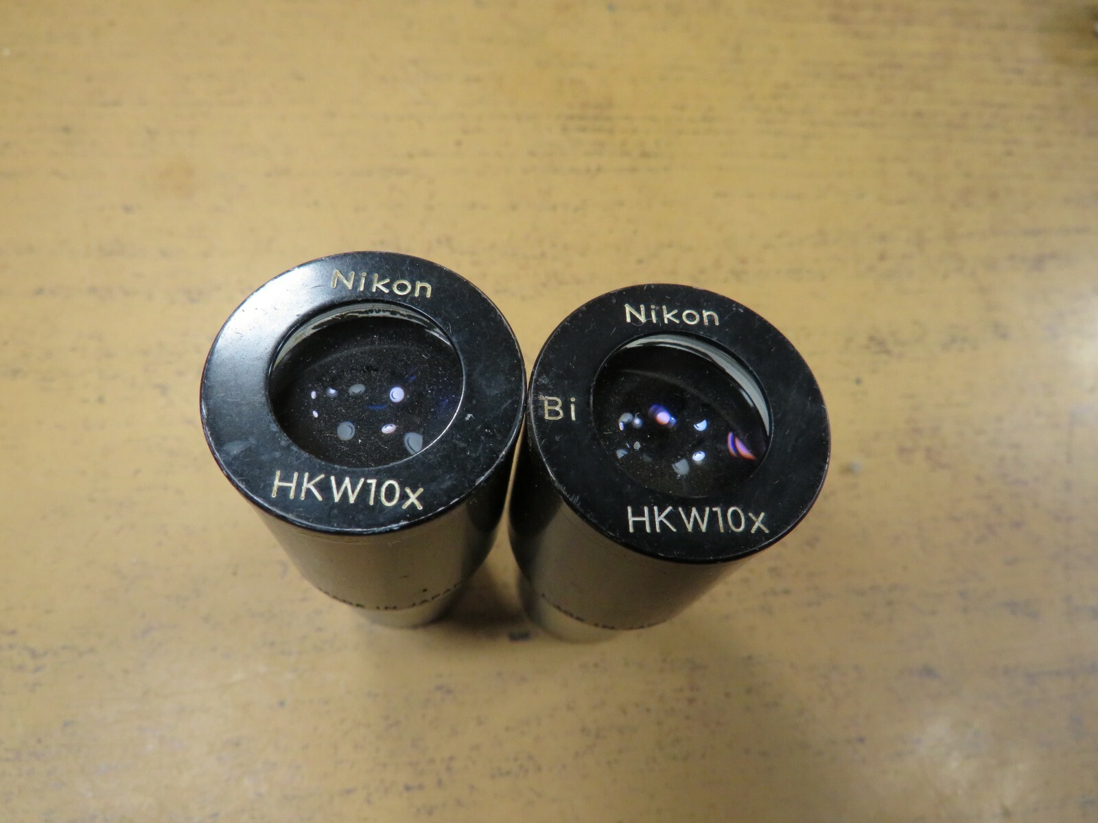 Nikon HKW10X eyepiece  &  H.K.W. 10 x Bi