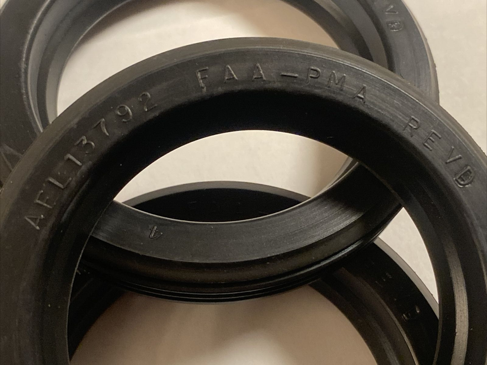 (1) AEL13792 Seal , Crankshaft Oil applicable to LYCOMING AEIO-320 , -360 , -540
