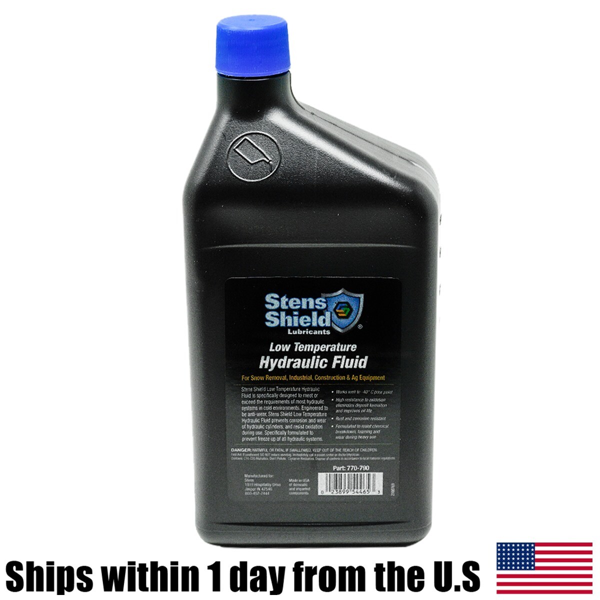 12PK Stens Shield Low Temperature Hydraulic Fluid 770790 32 oz.