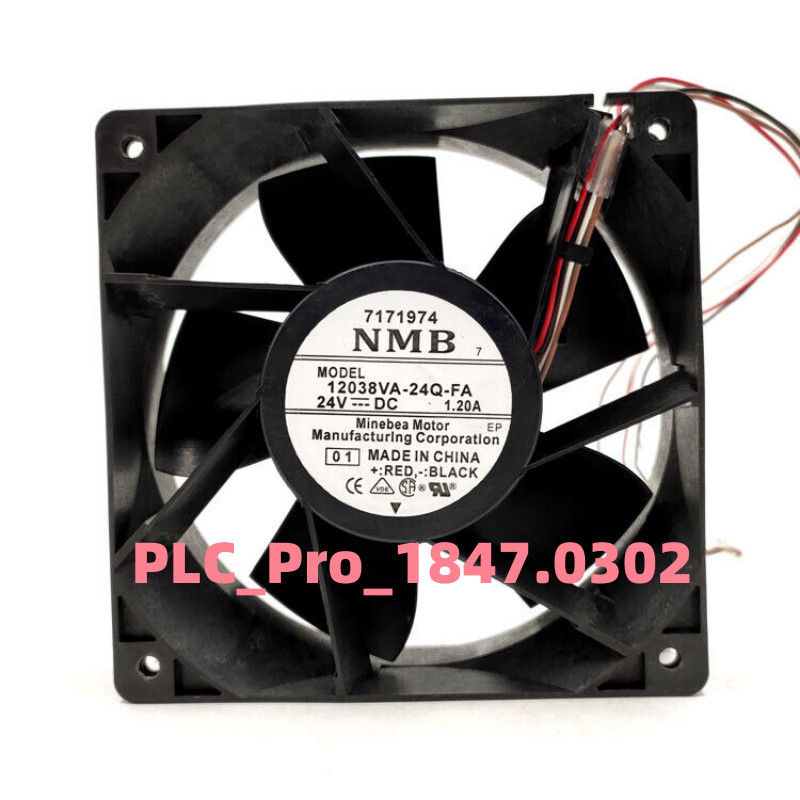 1PCS NEW NMB 12038VA-24Q-FA Inverter Cooling Fan 24V 1.20A 12038 12CM 4-wire