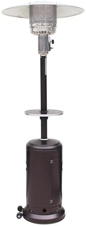 AZ Patio Outdoor Propane Gas Patio Heater, 48K BTU's, Open Door Design, Adjustab