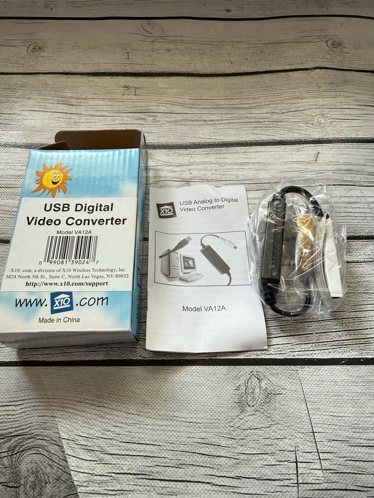 PC - Video to USB X10 Camera Adaptor Model# VA12A New In Box