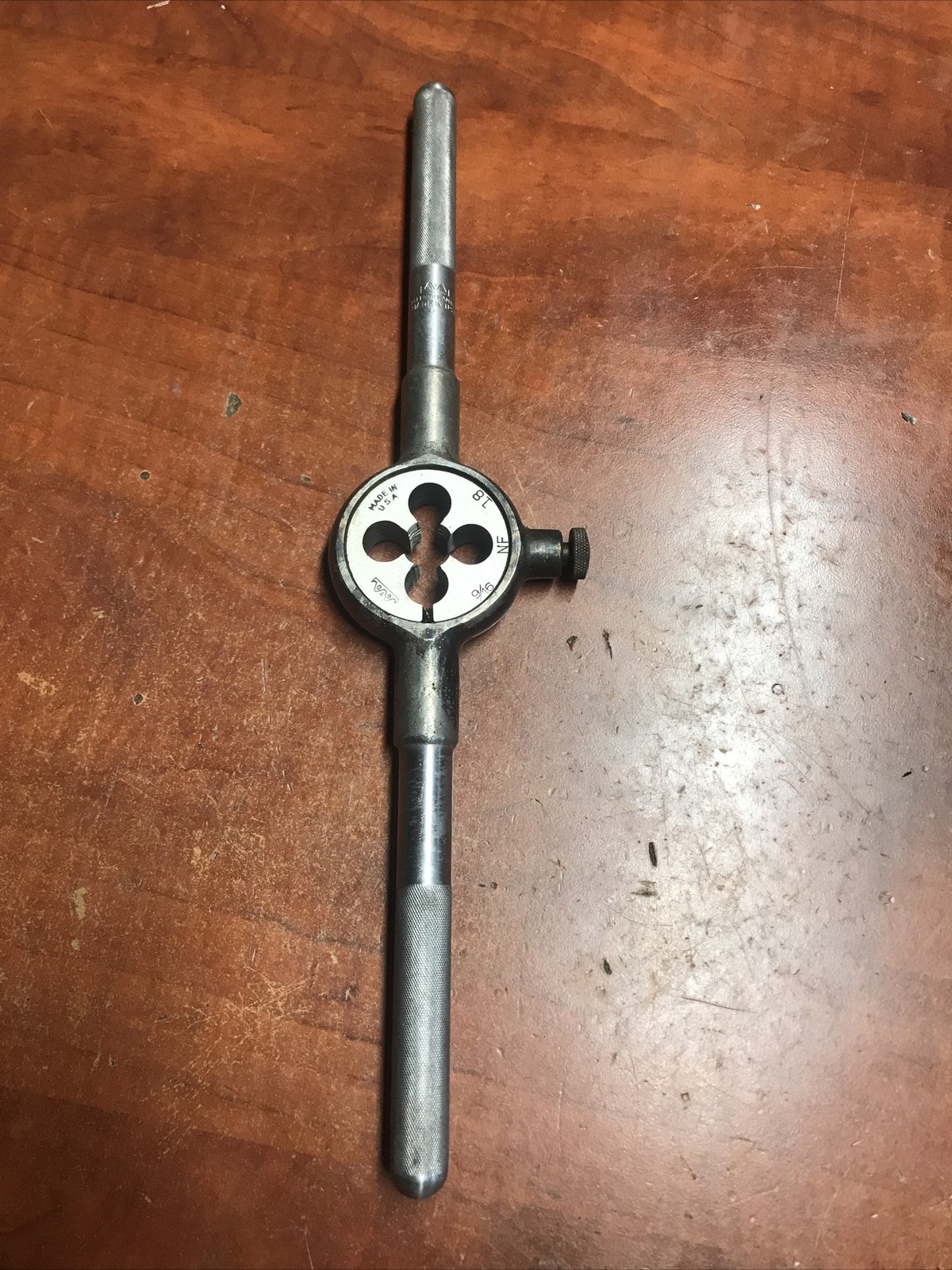 Vintage 14" Length G.T.D. Die Holder Green Field Mass Made In USA With 9/16” Die