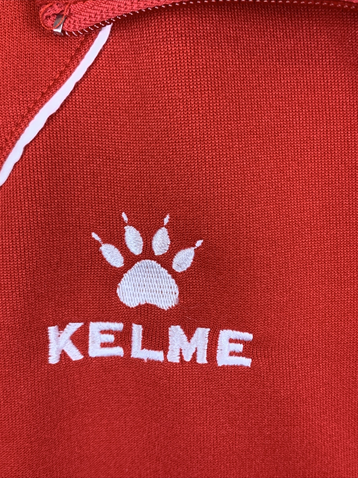Kelme Zip Red Track Jacket NWT Size Small (fit is Medium)