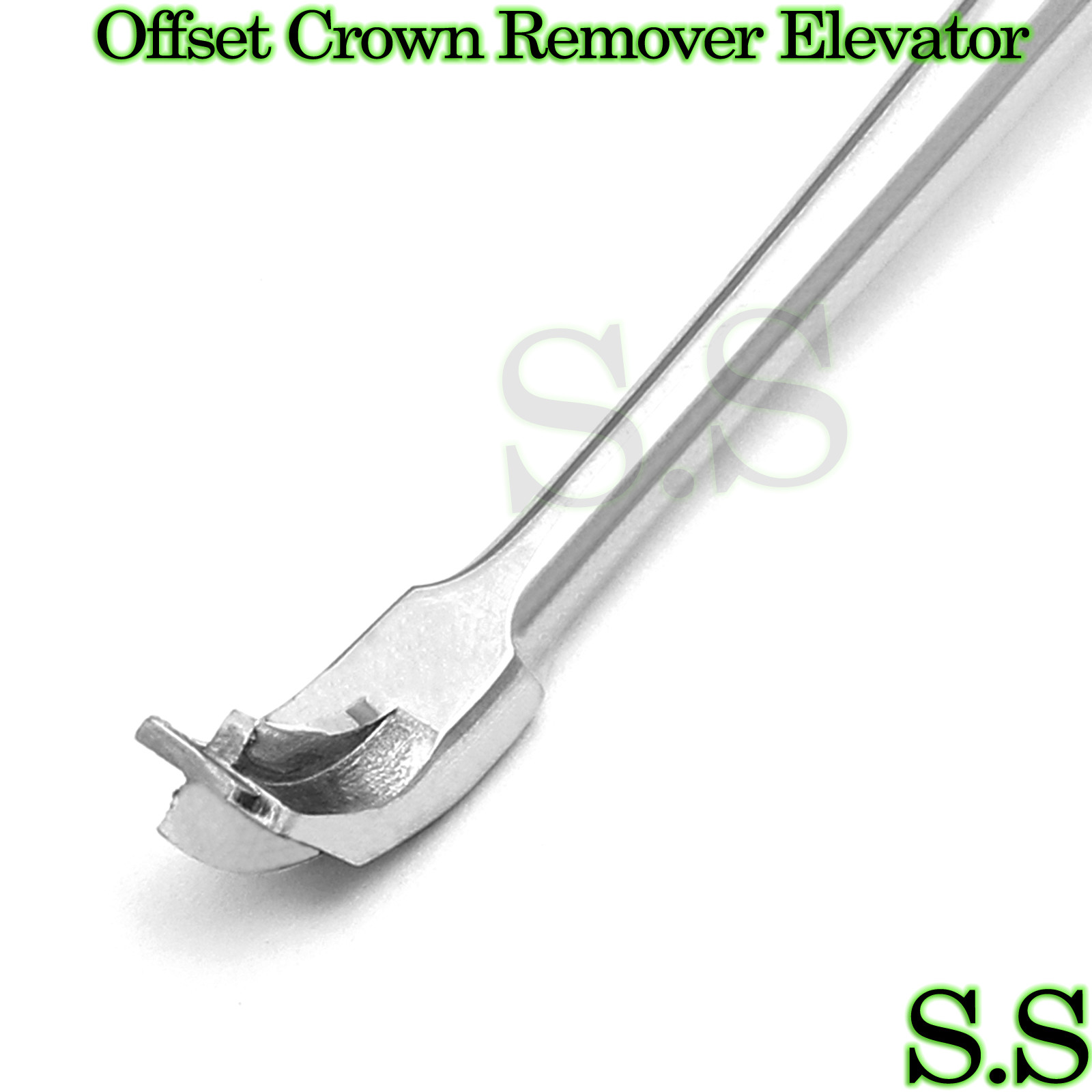Offset Crown Splitter Remover Elevator Handle Dental