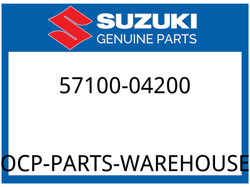 Suzuki OEM Part 57100-04200 CASE ASSY, THROTTLE