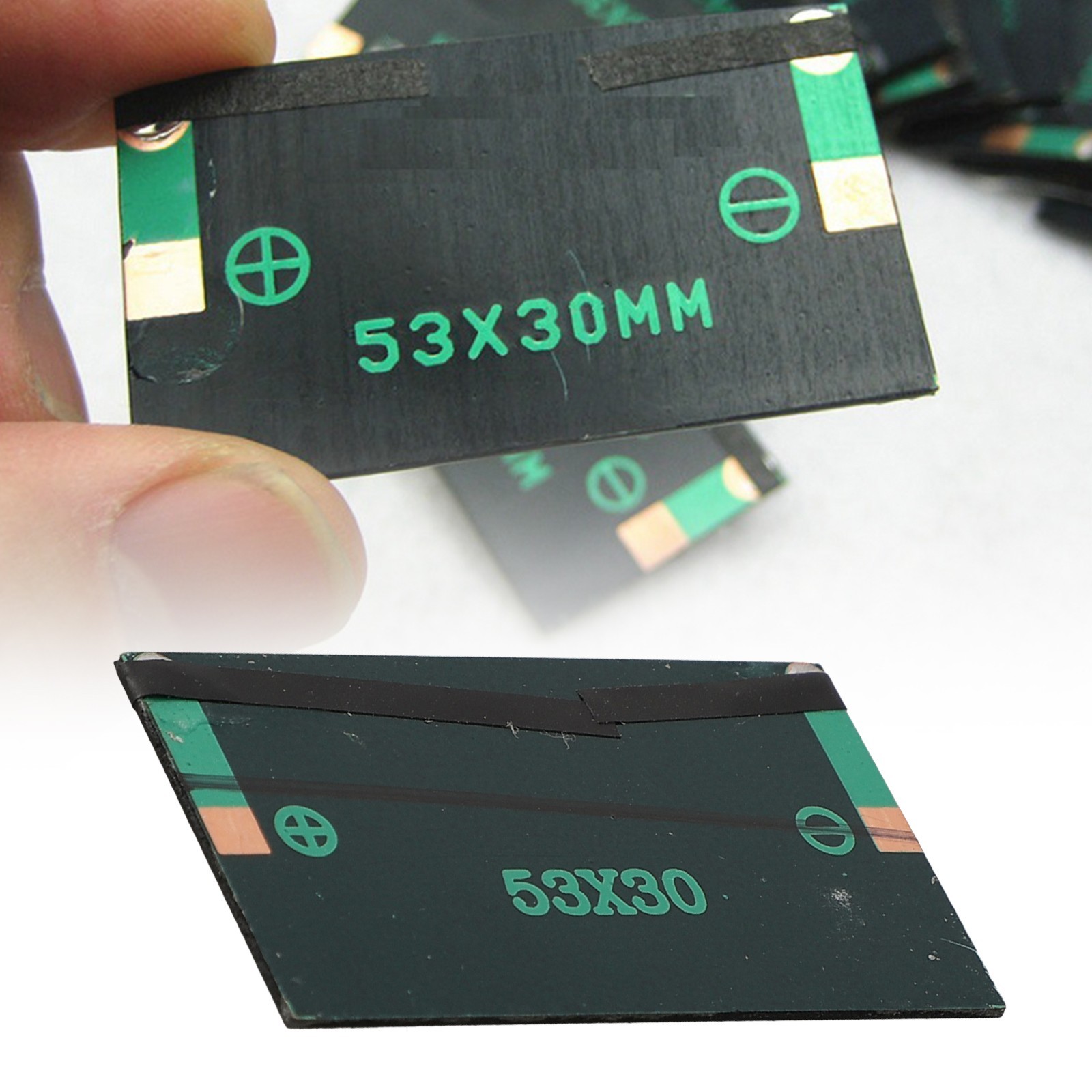 10Pcs Small Solar Panels Kit 5V 30mA for DIY Electronics Projects