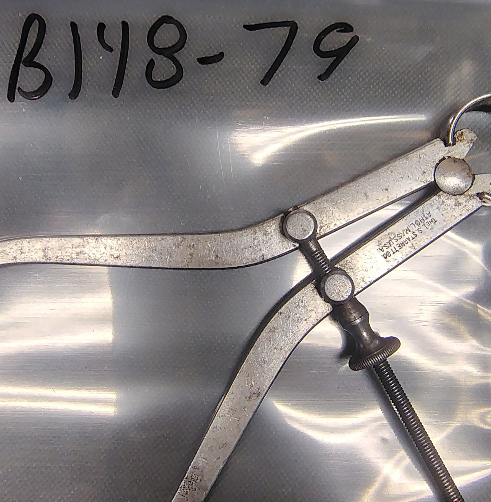 🗽 VINTAGE STARRETT 6" OD CALIPER