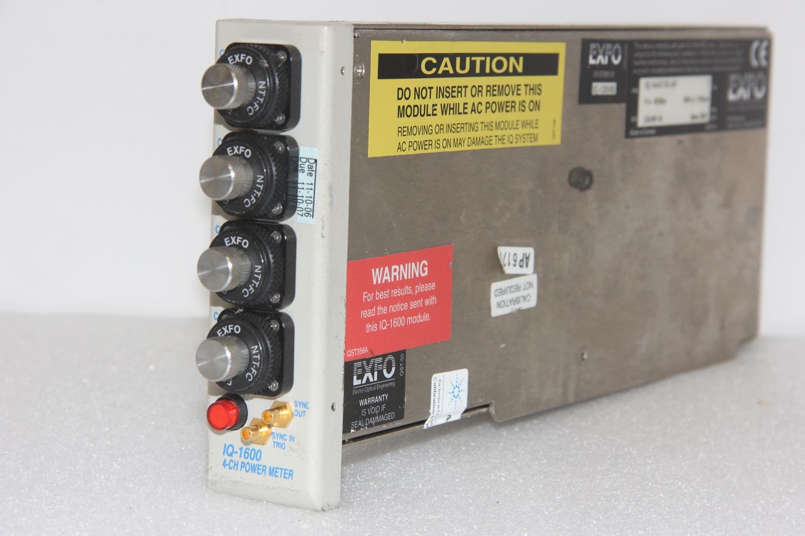 EXFO IQ1643T-PL-SN 4-Channel Power Meter Module