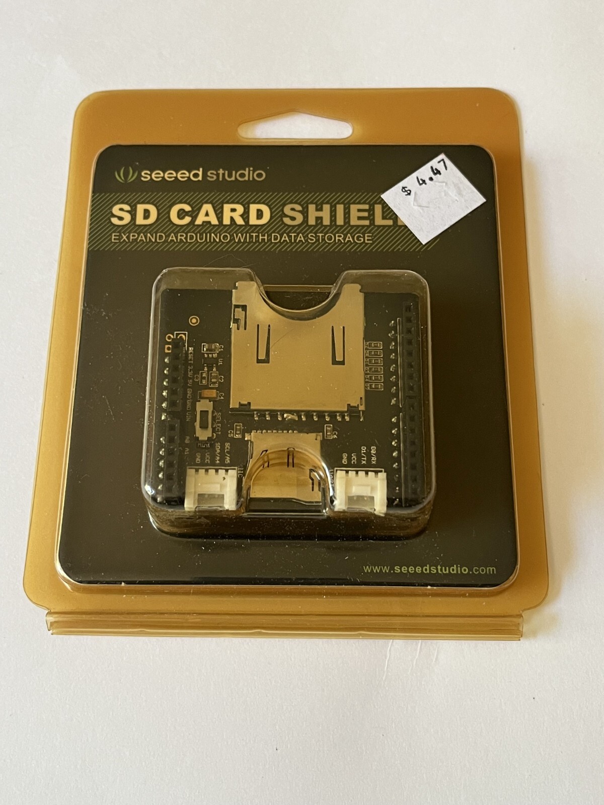 Seeed Studio SD Card Shield Expand Arduino with Data Storage 🔥NEW NOS💥