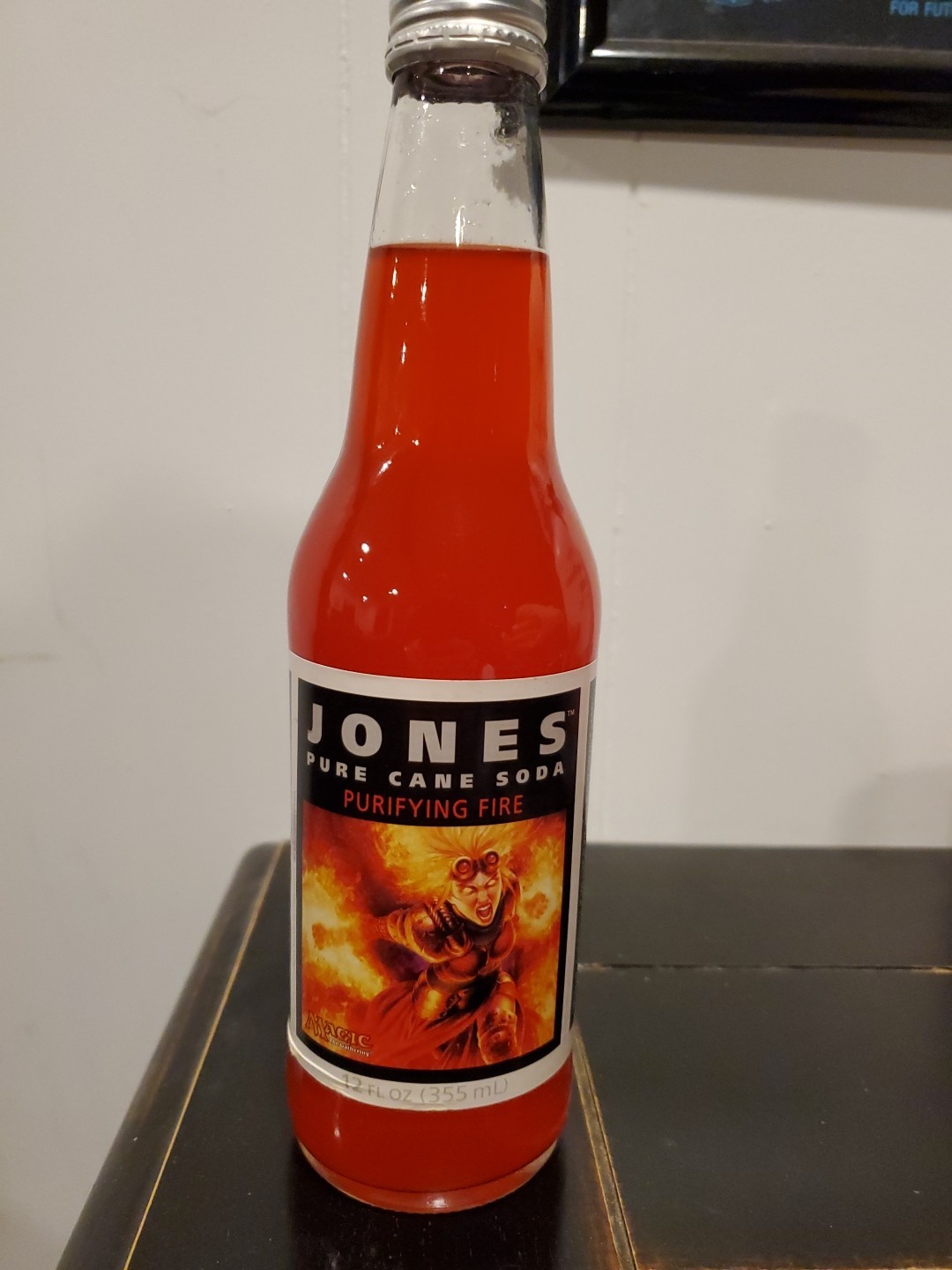 MTG Jones Soda Co. Purifying Fire Chandra Nalaar Magic Promo Rare 2009 Excellent