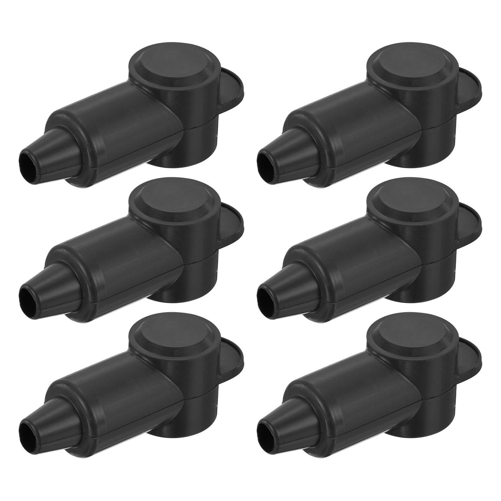 Battery Terminal Cover 6 Pcs Truck Cover Marine Boat Covers L7.5-19-69 Black
