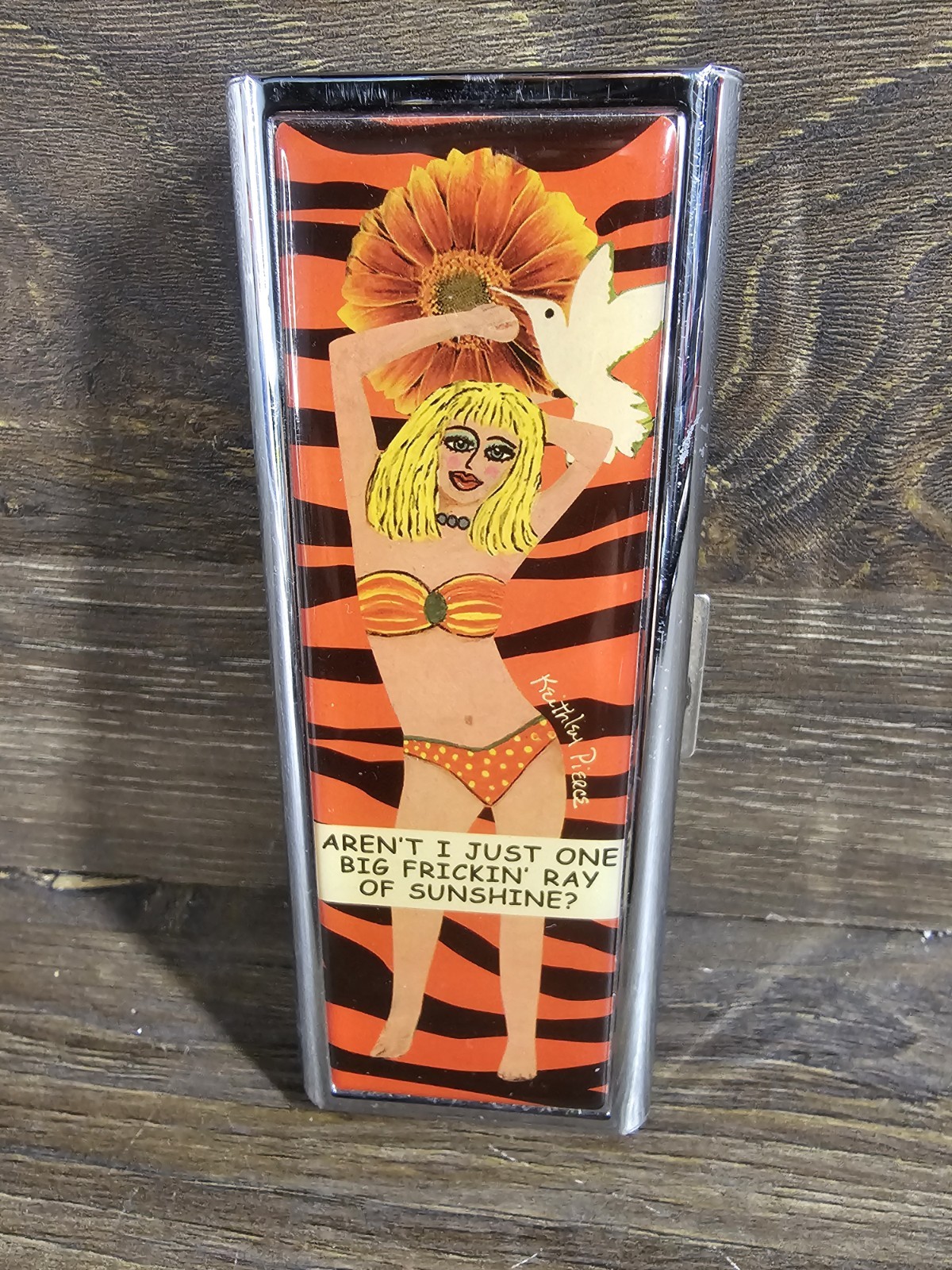 LOLLY LU Keithley Pierce Tampon Case Art Ray Of Sunshine