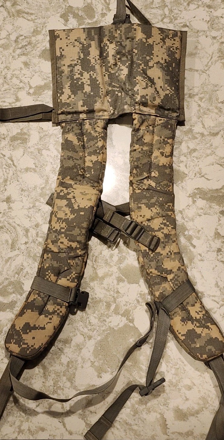 Specialty Defense MOLLE II Enhanced Shoulder Straps Frame ACU Digital Camo NSN