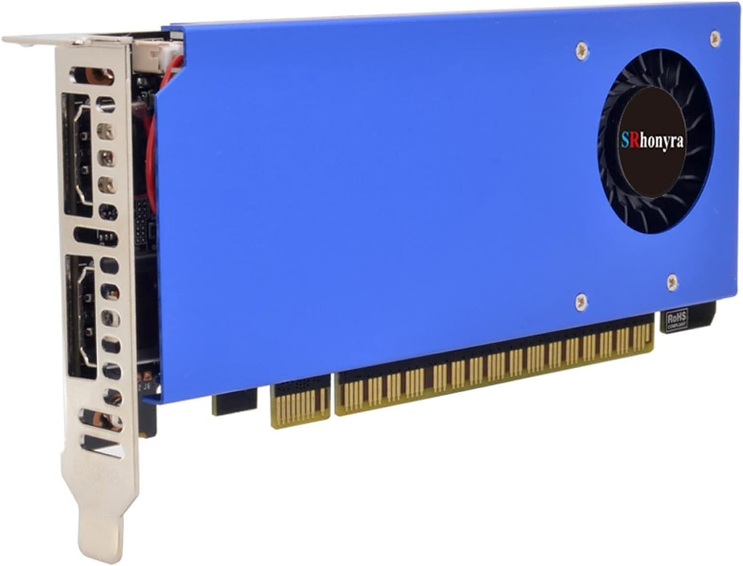 SRhonyra GTX 1050 Ti 4GB Low Profile Video Card 2×HDMI GDDR5 SFF Graphics Card