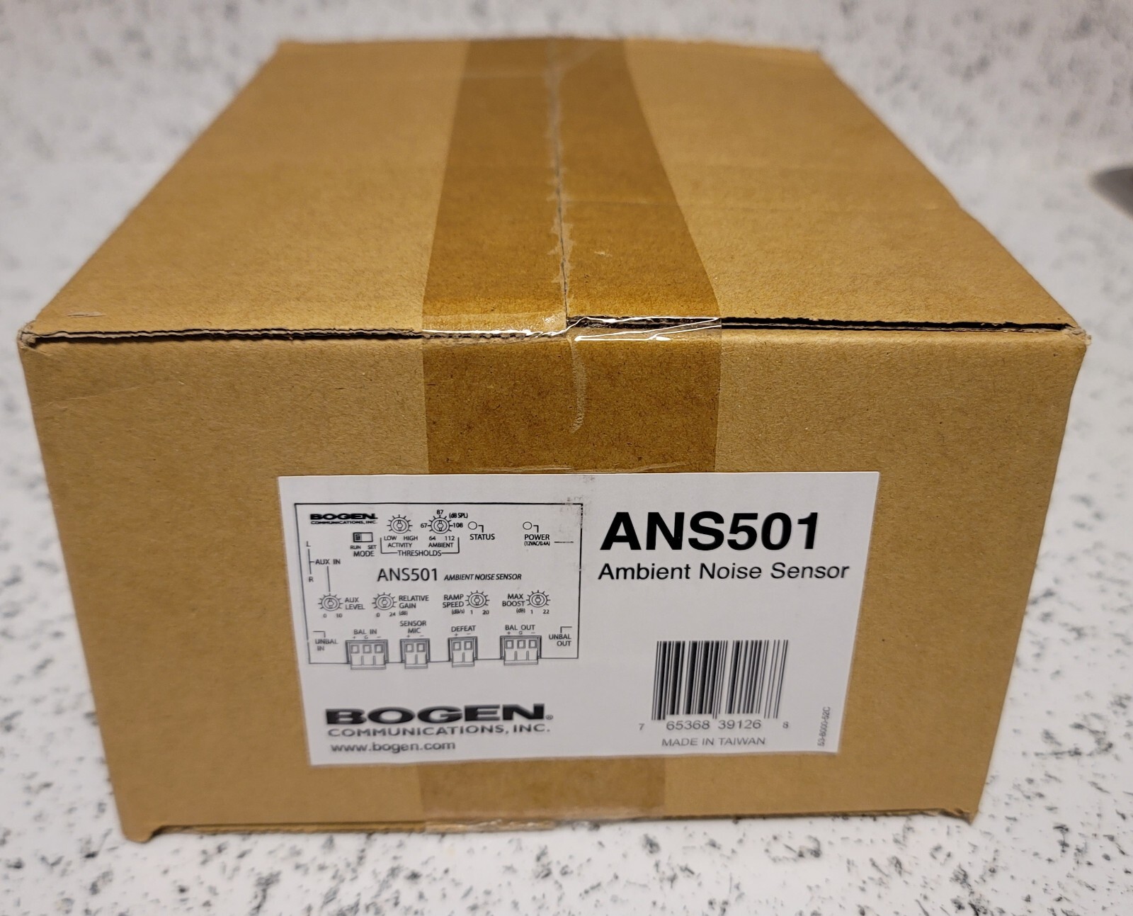 NEW - BOGEN ANS501 - Ambient Noise - Sensor Microphone Power Supply