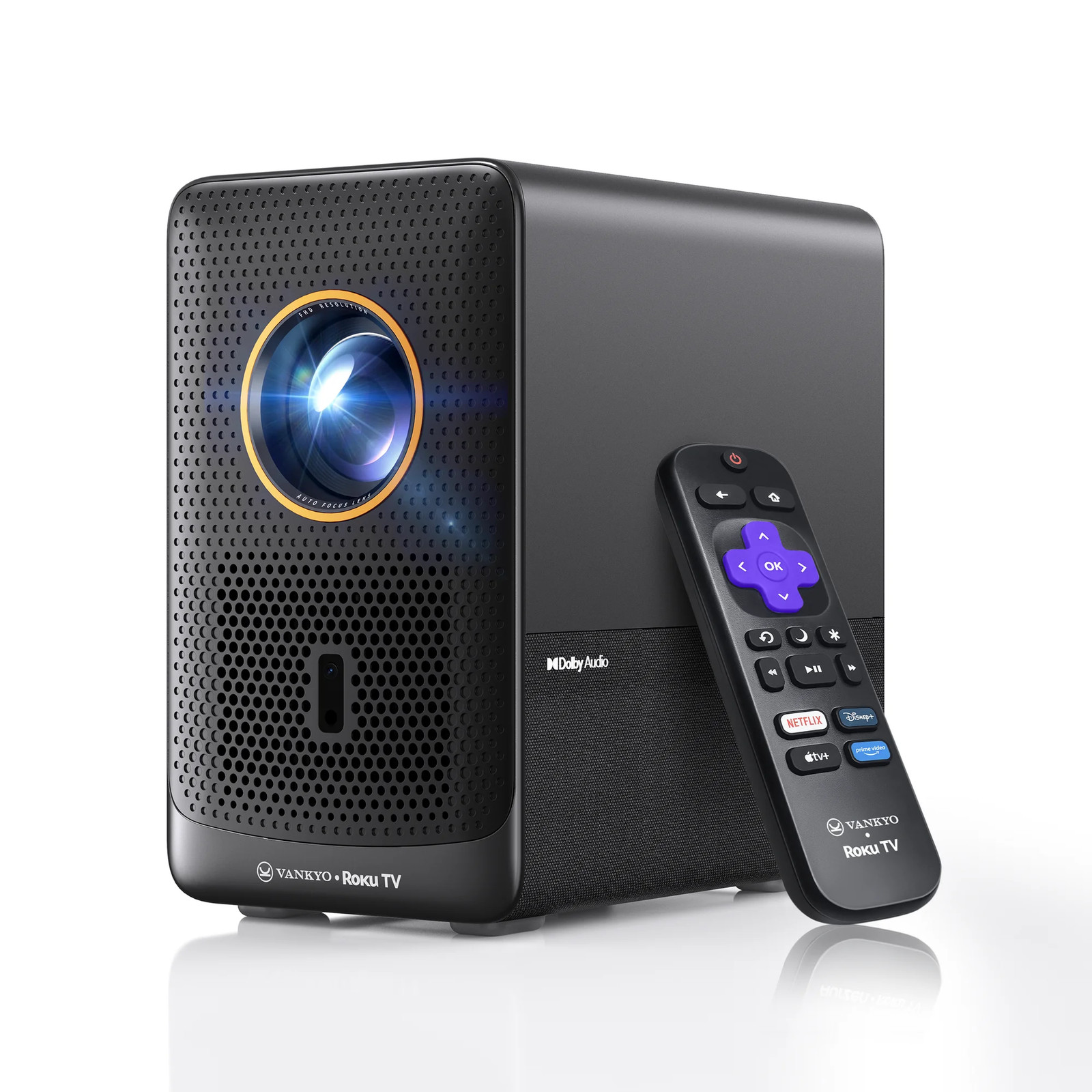 Vankyo 150" Class FHD (1080P) LCD Projector (H500R)