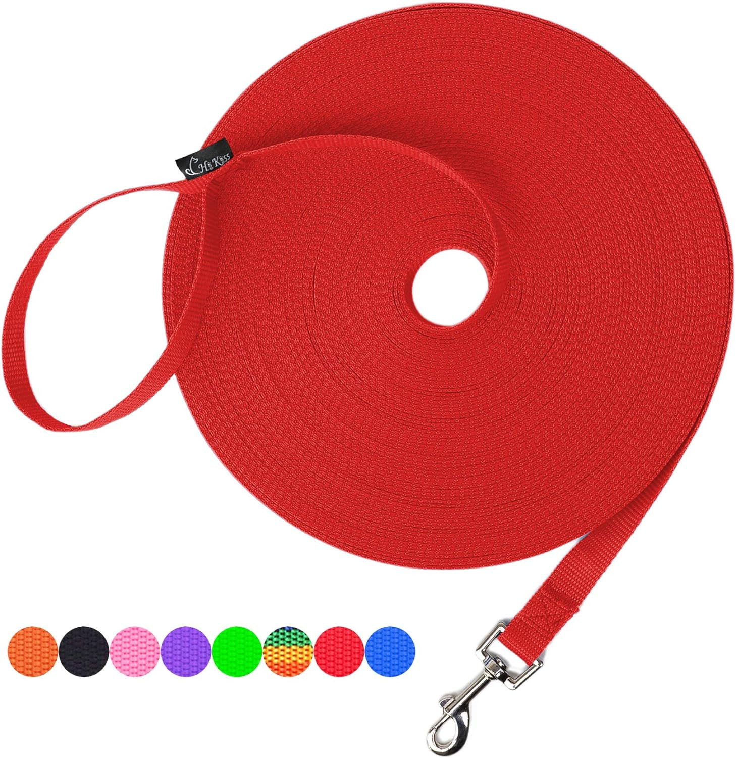 Dog/Puppy Obedience Recall Training Agility Lead - 15Ft 20Ft 30Ft 50Ft 100Ft Tra