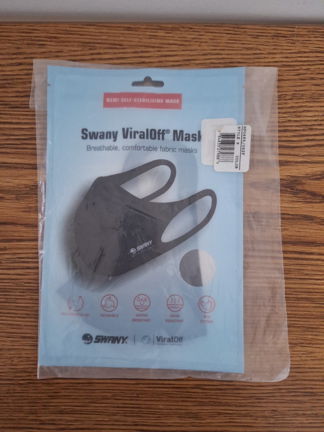 New Swany Viraloff Face Mask Cover Unisex Adult Washable Reusable Made in Korea